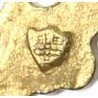 Insignia, Collar, Officer, 13th IR, 8th Infantry Division, N. S. Meyer, New York