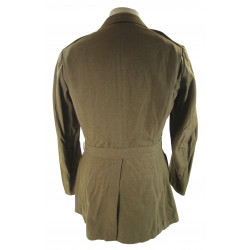 Coat, Wool, Serge, Pvt. Stanley Kozloski, Co. E, 28th Inf. Reg., 8th Infantry Division