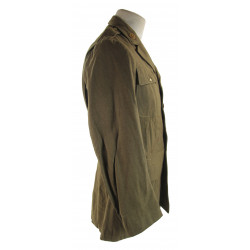 Coat, Wool, Serge, Pvt. Stanley Kozloski, Co. E, 28th Inf. Reg., 8th Infantry Division