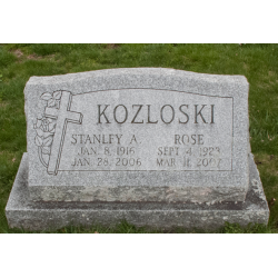 Coat, Wool, Serge, Pvt. Stanley Kozloski, Co. E, 28th Inf. Reg., 8th Infantry Division