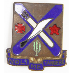 Crest, 2nd Inf. Rgt., 5th Infantry Division, à épingle