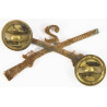 Insigne de col officier, 2nd Inf. Regt., 5th Infantry Division, N.S. Meyer