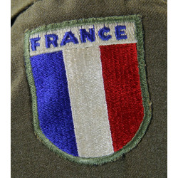 Coat, Wool, Serge + Cap, Garrison, 2nd Inf. Reg., 5th Infantry Division, ETO