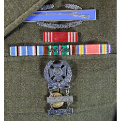 Veste de sortie + calot, 2nd Inf. Reg., 5th Infantry Division, ETO