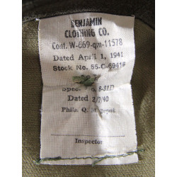 Veste de sortie + calot, 2nd Inf. Reg., 5th Infantry Division, ETO