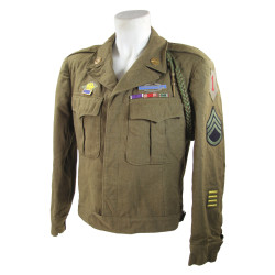 Blouson Ike, Staff Sergeant, 1st Infantry Division, ETO