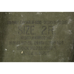 Guêtres en toile, US Army, camouflage blanc