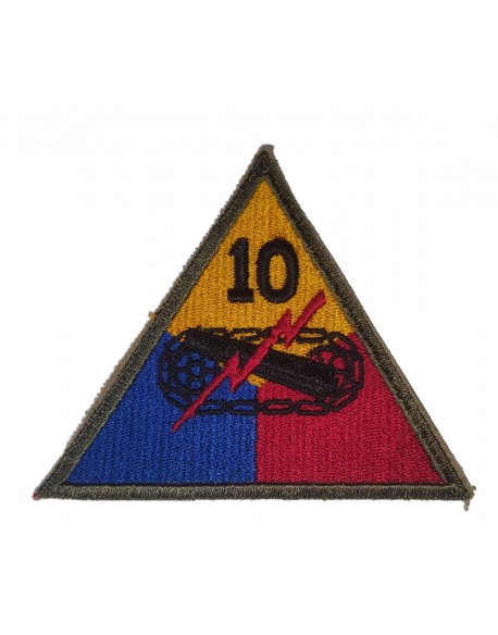 Patch, 10th Armored Division, 1943