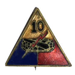 Crest, DUI, 10th Armored Division