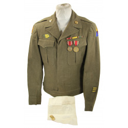 Jacket, Ike, 774th Tank Destroyer Battalion, 9th Armored