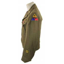 Jacket, Ike, 774th Tank Destroyer Battalion, 9th Armored