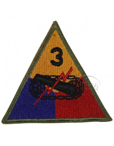 Insigne de la 3e division blindée US