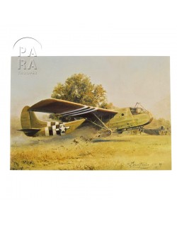 Carte commémorative, Crash landing