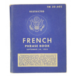 Booklet, French Phrase Book, 1943