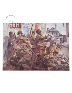 Carte commémorative, Easy Company - The taking of Carentan
