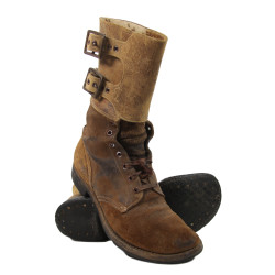 Brodequins à jambières (buckle boots), taille 8 D, nominatifs