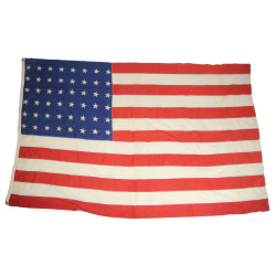 Drapeau US, 48 étoiles imprimées, 112 x 178 cm