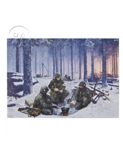 Card, Commemorative, Crash landing
