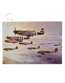 Card, Commemorative, Crash landing