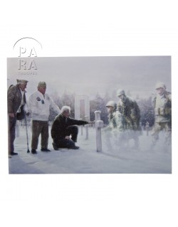 Card, Commemorative, Crash landing