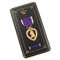 Medal, Purple Heart, in Case