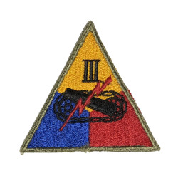 Insigne, III Armored Corps