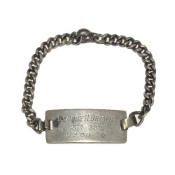 Bracelet, Chain, George Brown, US Coast Guard
