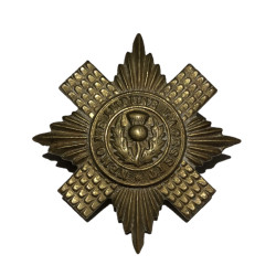 Cap Badge, Scots Guards, Afrique du Nord, Italie & Normandie