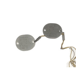 Dog Tags, US Navy, S2c Matthew Drisgill, Naval Air Station Norfolk