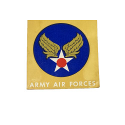 Décalcomanies, US Army Air Forces, pour cuir, 1-45
