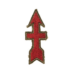 Insigne, 32nd Infantry Division, bord vert, dos vert