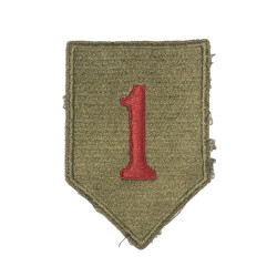 Patch, 1st Infantry Division, Green Back, 1943