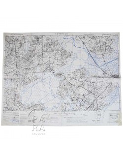 Map, US Army, Carentan