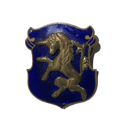 Crest, 6th Mechanized Cavalry Group, Normandie, Bretagne, Ardennes