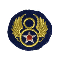 Insigne, 8th Air Force, USAAF, British Made