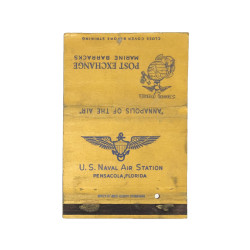 Pochette d'allumettes, U.S. Naval Air Station, Pensacola, Post exchange barrack USMC