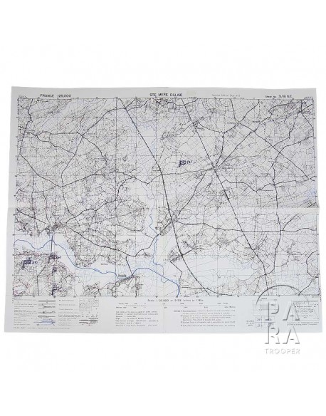 Map, Sainte-Mere-Eglise Map, Sainte-Mere-Eglise