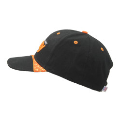 Casquette noire, D-Day Normandy, broderie orange