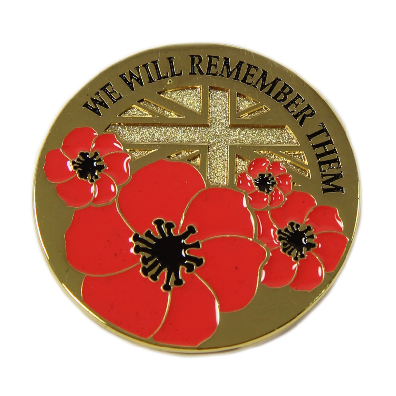 Pièce Coquelicot, 45mm