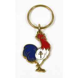 Key Ring, Rooster, Free French
