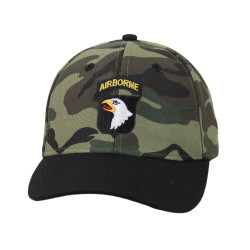 Cap, Kids, Baseball, Forest, 101st Airborne Division, Camouflaged