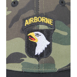 Casquette enfant, Forest, 101st Airborne Division, camouflée