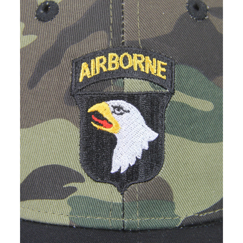 Casquette enfant, Forest, 101st Airborne Division, camouflée