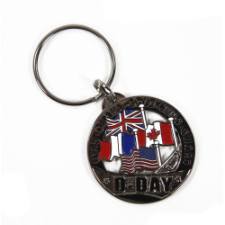 Key Ring, D-Day Flags