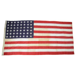 Flag, US, 48 Stars, Cotton, "Betsy Ross" Bunting, 3'6" x 6'8"