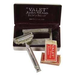 Razor, Safety, VALET, British Made, in its Case