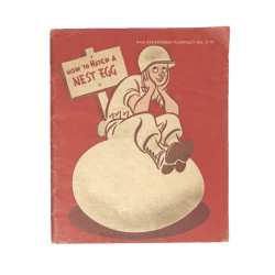 Booklet, How to Hatch a Nest Egg, 1944