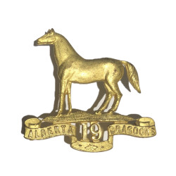 Cap Badge, 19th Alberta Dragoons, WWI
