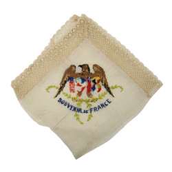 Handkerchief, Sweetheart, Souvenir de France 1918