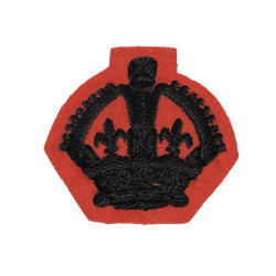 Grade, Platoon Sergeant Major, Rifle Regiment, brodé